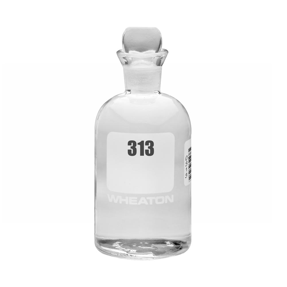 WHEATON 生化需氧量瓶 BOD瓶 300 mL 313 - 336 玻璃pennyhead塞 24个/盒